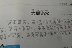 睡前读古籍文言文《大禹治水》帝乃命禹卒布土以定九州视频封面