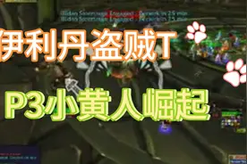 魔兽怀旧服:P3小黄人崛起之盗贼TANK伊利丹附装备附魔宝石选择视频封面