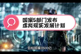 重磅：3500亿虚拟现实发展计划！视频封面