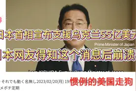 日本首相宣布支援乌克兰55亿美元！日本网友得知这个消息后崩溃了视频封面