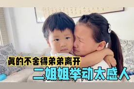 宝妈决定把儿子送回农村老家，三个姐姐的反应太真实，下一秒泪目视频封面