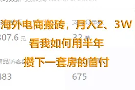 海外搬砖项目最新玩法，看我如何依靠这个项目攒下一套房的首付视频封面