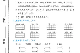 二年级下语文大考卷第一单元综合卷视频封面