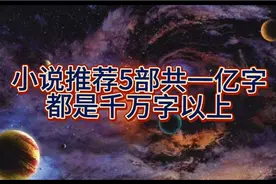 小说推荐5部共一亿字每本都是千万字以上有本史上最长的小说视频封面