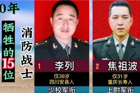 2010年牺牲在，四川甘孜草原火灾的15位消防战士，为烈士致敬！视频封面