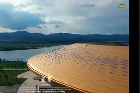 位于成都市金堂县淮口镇的淮州新城夜景打卡地开放了视频封面