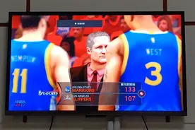 世嘉 XBOX360 NBA2K17 快船对勇士 史蒂夫科尔视频封面