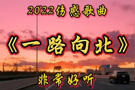 一首伤感歌曲《一路向北》太好听，唱的撕心裂肺，听哭了视频封面