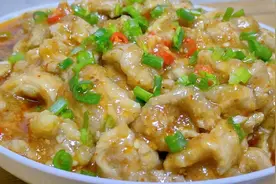 滑肉这个做法太火爆了，很多人都没吃过，鲜香嫩滑，实在太好吃了视频封面