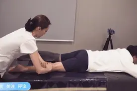 韩国按摩/体验美女按摩师的小腿肌肉放松视频封面