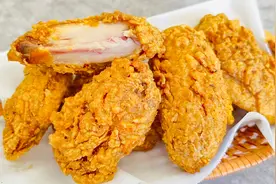 复刻㊙️肯德基炸鸡翅，完美鳞片，超酥脆的炸鸡做法视频封面