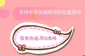 批量查询极兔快递物流信息并导出表格的方法视频封面