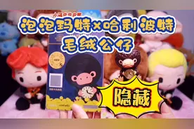 哈利波特经典人物系列毛绒公仔盲盒端箱！我真的召唤出了嗅嗅隐藏视频封面