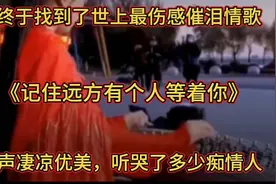 终于找到了世上最伤感催泪情歌《记住远方有个人等着你》句句凄凉视频封面