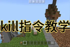 我的世界：kill指令教学，手把手教你