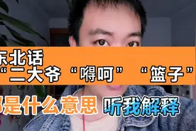 东北话“二大爷”“嘚呵”“篮子”都是什么意思？不许笑呀视频封面