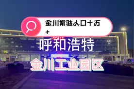 呼和浩特市金川工业园区常住人口102518人，厉害啊视频封面