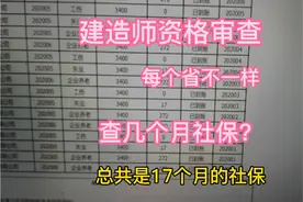 建造师等注册类考试，资格审查到底查几个月社保？每个省不一样视频封面