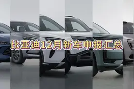 详细解读12月比亚迪新车申报信息，年底买车或者明年买车都来看看