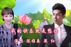 《我的快乐就是想你》分别由陈雅森 梁红演唱 委婉悦耳 感人动听视频封面