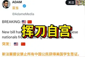 美国新法案提议禁止中国人获得学生签证！！！外网评论视频封面