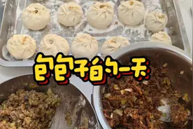 包包子的一天比上班还累，忙了八个多小时，下次蒸馒头好了！视频封面