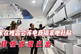 国家在唯品会等电商搞家电补贴，阶段性成绩已出