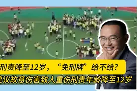 刑责降至12岁，“免刑牌”给不给？视频封面