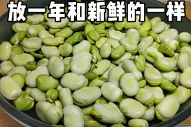 保存蚕豆，焯水或直接放冰箱就错了，教你一招，放一年不会坏视频封面