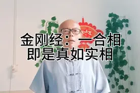 金刚经：一合相即是真如实相，诸法如如之相视频封面