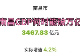 时隔两年，南昌终于公布半年度GDP！照此速度，何时能突破万亿？视频封面
