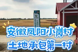 安徽凤阳小岗村，土地承包第一村，今夕对比视频封面