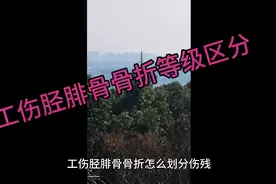 工伤胫腓骨骨折等级区分视频封面