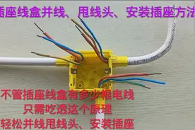 不管线盒有多少根电线，只需吃透这个原理，轻松并线甩线头接插座视频封面
