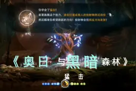 奥日与黑暗森林全流程实况解说 09 学习超强新技能 猛击视频封面