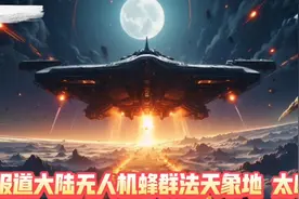 台媒报道大陆珠海无人机蜂群法天象地！太吓人视频封面
