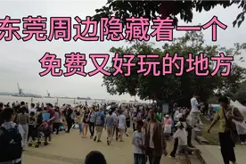 发现东莞周边隐藏着一个免费打卡，又好玩的地方看海玩沙拍照地方视频封面