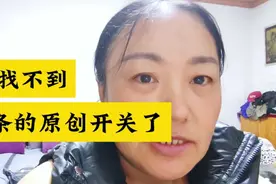 找大家帮忙来了，头条原创开关怎么没有了，我没找到，视频封面