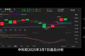 2025年3月7日中科软盘后分析视频封面