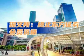 深交所：终止东方证券会员资格视频封面