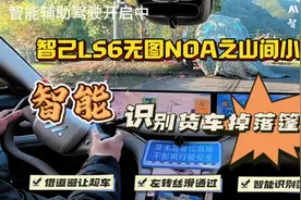智己实测无图NOA大货车掉落篷布智能绕行视频封面