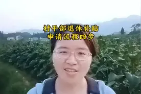 村干部退休补贴要怎么申请？是不是就是现任村干部说了算？不是哈视频封面