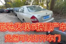 搞卫生发现6辆僵尸车，竟然还可以打开车门，这年头有车都不要？视频封面