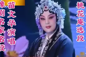 豫剧名家名段苗文华演唱《桃花庵》选段，九尽春回杏花开。超好听