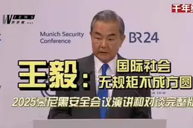王毅外长出席2025慕尼黑安全会议精彩演讲+对谈完整版视频封面