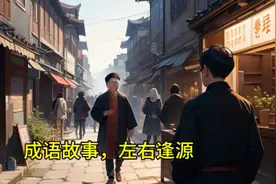 #成语故事左右逢源#视频封面