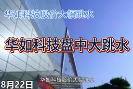 华如科技盘中跳水引发外界担忧视频封面