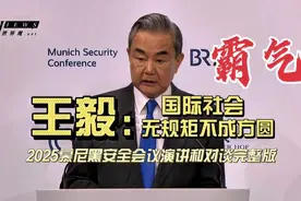 王毅外长出席2025慕尼黑安全会议精彩演讲“无规矩不成方圆”视频封面