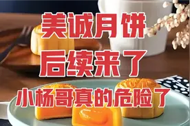 美诚月饼后续来了，小杨哥被人民网点名批评，三只羊在平台危险了视频封面