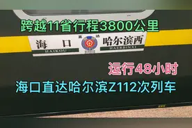 体验海口直达哈尔滨Z112次豪华绿皮火车，行48小时经11省3800公里视频封面
